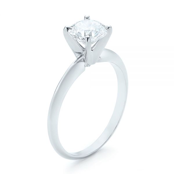 Solitaire Diamond Engagement Ring - Image