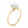 14k Yellow Gold 14k Yellow Gold Solitaire Diamond Engagement Ring - Three-Quarter View -  104008 - Thumbnail