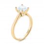 18k Yellow Gold 18k Yellow Gold Solitaire Diamond Engagement Ring - Three-Quarter View -  104180 - Thumbnail