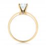 14k Yellow Gold 14k Yellow Gold Solitaire Diamond Engagement Ring - Front View -  103141 - Thumbnail