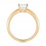 18k Yellow Gold 18k Yellow Gold Solitaire Diamond Engagement Ring - Front View -  103987 - Thumbnail