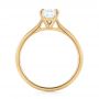 14k Yellow Gold 14k Yellow Gold Solitaire Diamond Engagement Ring - Front View -  104090 - Thumbnail