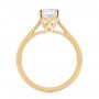 14k Yellow Gold 14k Yellow Gold Solitaire Diamond Engagement Ring - Front View -  104116 - Thumbnail