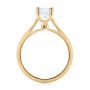 18k Yellow Gold 18k Yellow Gold Solitaire Diamond Engagement Ring - Front View -  104174 - Thumbnail