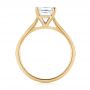 18k Yellow Gold 18k Yellow Gold Solitaire Diamond Engagement Ring - Front View -  104180 - Thumbnail