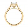 18k Yellow Gold 18k Yellow Gold Solitaire Diamond Engagement Ring - Front View -  104209 - Thumbnail