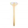 14k Yellow Gold 14k Yellow Gold Solitaire Diamond Engagement Ring - Side View -  103274 - Thumbnail