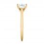 14k Yellow Gold 14k Yellow Gold Solitaire Diamond Engagement Ring - Side View -  104180 - Thumbnail