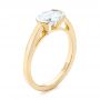 18k Yellow Gold 18k Yellow Gold Solitaire Engagement Ring - Three-Quarter View -  104327 - Thumbnail