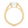 14k Yellow Gold 14k Yellow Gold Solitaire Engagement Ring - Front View -  104327 - Thumbnail