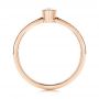 18k Rose Gold 18k Rose Gold Solitaire Marquise Diamond Engagement Ring - Front View -  106271 - Thumbnail