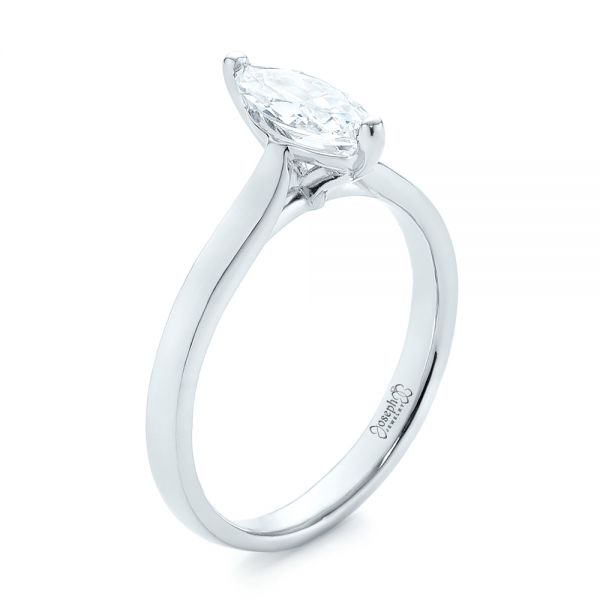Solitaire Marquise Diamond Engagement Ring - reference design