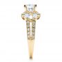 14k Yellow Gold 14k Yellow Gold Split Shank Baguette Diamond Engagement Ring - Vanna K - Side View -  100071 - Thumbnail