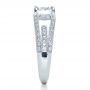 18k White Gold Split Shank Diamond Engagement Ring - Parade - Side View -  172 - Thumbnail