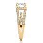 18k Yellow Gold 18k Yellow Gold Split Shank Diamond Engagement Ring - Parade - Side View -  172 - Thumbnail