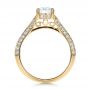 14k Yellow Gold 14k Yellow Gold Split Shank Diamond Engagement Ring - Front View -  100396 - Thumbnail