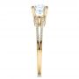 14k Yellow Gold 14k Yellow Gold Split Shank Engagement Ring - Vanna K - Side View -  100090 - Thumbnail