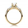 18k Yellow Gold 18k Yellow Gold Tapered Diamond Engagement Ring - Front View -  1146 - Thumbnail