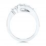  Platinum Platinum Three Stone Diamond Engagement Ring - Front View -  106683 - Thumbnail