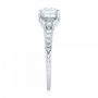  Platinum Platinum Three-stone Diamond Engagement Ring - Side View -  102674 - Thumbnail
