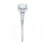 14k White Gold 14k White Gold Three-stone Diamond Engagement Ring - Side View -  102674 - Thumbnail