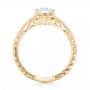 18k Yellow Gold 18k Yellow Gold Three-stone Diamond Engagement Ring - Front View -  102674 - Thumbnail