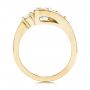 14k Yellow Gold 14k Yellow Gold Three Stone Diamond Engagement Ring - Front View -  106683 - Thumbnail