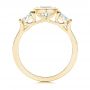 14k Yellow Gold 14k Yellow Gold Three Stone Marquise Diamond Engagement Ring - Front View -  106658 - Thumbnail