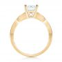 18k Yellow Gold 18k Yellow Gold Three-stone Diamond Engagement Ring - Front View -  103064 - Thumbnail