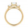 18k Yellow Gold 18k Yellow Gold Three-stone Diamond Engagement Ring - Front View -  103898 - Thumbnail