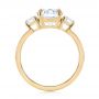 18k Yellow Gold 18k Yellow Gold Three-stone Diamond Engagement Ring - Front View -  104169 - Thumbnail