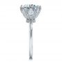  Platinum Platinum Tulip Head Diamond Engagement Ring - Side View -  107591 - Thumbnail