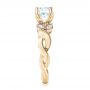 14k Yellow Gold And Platinum 14k Yellow Gold And Platinum Two-tone Diamond Engagement Ring - Side View -  103107 - Thumbnail