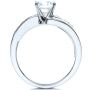 14k White Gold And Platinum 14k White Gold And Platinum Two-tone Diamond Engagement Ring - Front View -  216 - Thumbnail