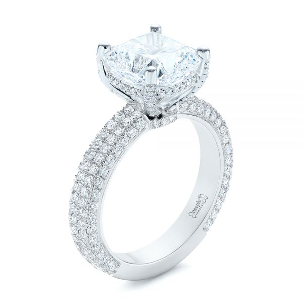 Cushion Cut Diamond Ring, Diamond Rings