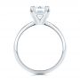 18k White Gold And 18K Gold 18k White Gold And 18K Gold Two-tone Double Claw Prong Solitaire - Front View -  107433 - Thumbnail