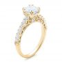 14k Yellow Gold 14k Yellow Gold Vintage Diamond Engagement Ring - Three-Quarter View -  102550 - Thumbnail