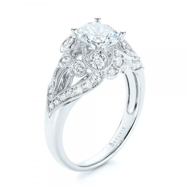 Vintage-inspired Diamond Engagement Ring - Image