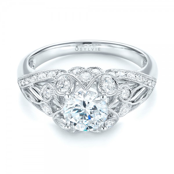 Vintage Look Engagement Rings 6