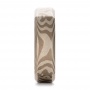 Men's Sandblasted Mokume Square Band - Side View -  100792 - Thumbnail