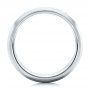 Men's Satin Finish Tungsten Band - Front View -  101188 - Thumbnail