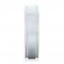  Platinum Platinum Brushed Men's Wedding Band - Side View -  103026 - Thumbnail