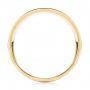 14k Yellow Gold 14k Yellow Gold Brushed Men's Wedding Band - Front View -  103021 - Thumbnail