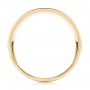 18k Yellow Gold 18k Yellow Gold Brushed Men's Wedding Band - Front View -  103021 - Thumbnail