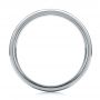Carbon Fiber Inlay Wedding Band - Front View -  103841 - Thumbnail