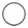 Carbon Fiber Inlay Wedding Band - Front View -  103851 - Thumbnail