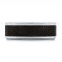 Carbon Fiber Inlay Wedding Band - Top View -  103855 - Thumbnail
