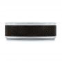 Carbon Fiber Inlay Wedding Band - Top View -  103855 - Thumbnail