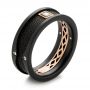 Carbon Fiber Wedding Ring - Three-Quarter View -  103862 - Thumbnail