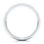 Carbon Fiber Men's Wedding Ring - Front View -  106235 - Thumbnail